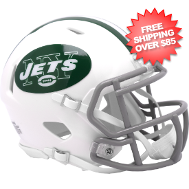 New York Jets NFL Mini Speed Football Helmet <i>2024 NEW</i>