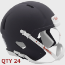 Bulk Mini Speed Football Helmet SHELL <B>Matte</B> Navy Blue Qty 24