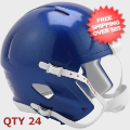 Helmets, Blank Mini Helmets: Bulk Mini Speed Football Helmet SHELL Memphis Blue Qty 24