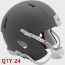 Mini Speed Football Helmet SHELL Missouri Flat Grey Qty 24