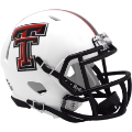 Helmets, Mini Helmets: Texas Tech Red Raiders NCAA Mini Speed Football Helmet <i>2024 White</i>