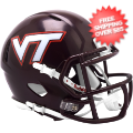 Helmets, Mini Helmets: Virginia Tech Hokies NCAA Mini Speed Football Helmet <i>Maroon</i>