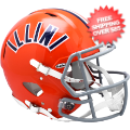 Helmets, Full Size Helmet: Illinois Fighting Illini Speed Football Helmet <i>1971-1987</i>