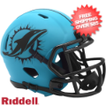 Helmets, Mini Helmets: Miami Dolphins NFL Mini Speed Football Helmet <B>RAVE</B>