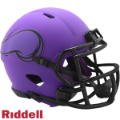 Helmets, Mini Helmets: Minnesota Vikings NFL Mini Speed Football Helmet <B>RAVE</B>