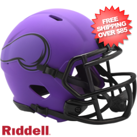 Minnesota Vikings NFL Mini Speed Football Helmet <B>RAVE</B>