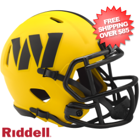 Washington Commanders NFL Mini Speed Football Helmet <B>RAVE</B>