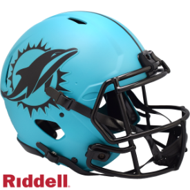 Miami Dolphins Speed Football Helmet <B>RAVE</B>