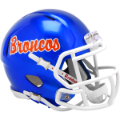 Helmets, Mini Helmets: Boise State Broncos NCAA Mini Speed Football Helmet <i>Script</i>