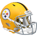 Helmets, Full Size Helmet: Pittsburgh Steelers Speed Football Helmet <i>2025 Alternate On-Field</i>