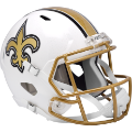 Helmets, Full Size Helmet: New Orleans Saints Speed Replica Football Helmet <i>2025 Alternate On-Field...
