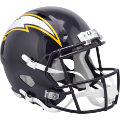 Helmets, Full Size Helmet: Los Angeles Chargers Speed Replica Football Helmet <i>2025 Alternate On-Fie...