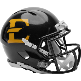 East Tennessee State Buccaneers NCAA Mini Speed Football Helmet <i>Blue Metallic</i>