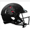 Helmets, Mini Helmets: Fresno State Bulldogs NCAA Mini Speed Football Helmet <i>Black Bulldog</i>