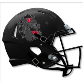 Fresno State Bulldogs NCAA Mini Speed Football Helmet <i>Black Bulldog</i>