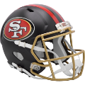 Helmets, Full Size Helmet: San Francisco 49ers Speed Replica Football Helmet <i>2025 Rivalries</i>