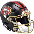 Helmets, Full Size Helmet: San Francisco 49ers SpeedFlex Football Helmet <i>2025 Rivalries</i>
