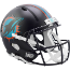 Miami Dolphins Speed Replica Football Helmet <B>2025 Rivalries</B>