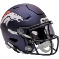 Helmets, Mid Size Helmets: Denver Broncos Mid Sized SpeedFlex Helmet <B>NEW</B>