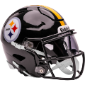 Helmets, Mid Size Helmets: Pittsburgh Steelers Mid Sized SpeedFlex Helmet <B>NEW</B>