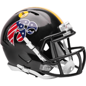 Iowa Hawkeyes NCAA Mini Speed Football Helmet <I>Stars and Stripes</I>