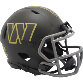 Washington Football Team NFL Mini Speed Football Helmet <B>SALUTE TO SERVICE 4</B>