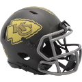 Helmets, Mini Helmets: Kansas City Chiefs NFL Mini Speed Football Helmet <B>SALUTE TO SERVICE 4</B...