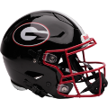 Helmets, Full Size Helmet: Georgia Bulldogs SpeedFlex Football Helmet <i>Black</i>