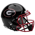 Helmets, Full Size Helmet: Georgia Bulldogs Speed Football Helmet <i>Black</i>