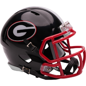 Georgia Bulldogs NCAA Mini Speed Football Helmet <i>Black</i>