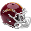 Helmets, Mini Helmets: Iowa State Cyclones NCAA Mini Speed Football Helmet <i>Cyclones Red</i>