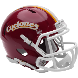 Iowa State Cyclones NCAA Mini Speed Football Helmet <i>Cyclones Red</i>