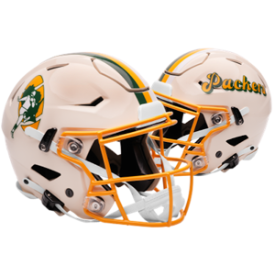 Green Bay Packers Speed Football Helmet <B>RETRO</B>