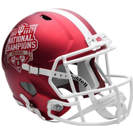 Indiana Hoosiers 2025 CFP National Champions NCAA Mini Speed Football Helmet