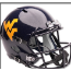 West Virginia Mountaineers Speed Replica Football Helmet <i>Glossy Navy</i>