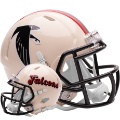 Helmets, Mini Helmets: Atlanta Falcons Speed Mini Football Helmet <B>RETRO</B>