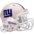 Helmets, Mini Helmets: New York Giants Speed Mini Football Helmet <B>RETRO</B>