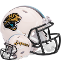 Helmets, Mini Helmets: Jacksonville Jaguars Speed Mini Football Helmet <B>RETRO</B>