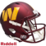 Washington Commanders Speed Replica Football Helmet <B>Anodized Maroon SALE</B>