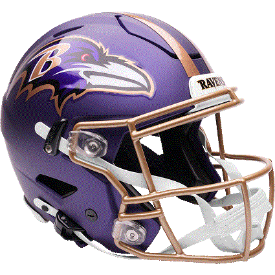 Baltimore Ravens Speed Replica Football Helmet <i>2026 Purple Rising</i>