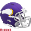 Minnesota Vikings NFL Mini Speed Football Helmet <i>Tribute</i>
