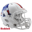 New England Patriots 1982 to 1989 Speed Throwback Football Helmet