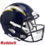San Diego Chargers 1988 to 2006 Speed Throwback Football Helmet