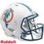 Miami Dolphins 1980 to 1996 Speed Throwback Football Helmet