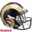St. Louis Rams 2000 to 2016 Speed Throwback Football Helmet