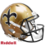 New Orleans Saints 1976 to 1999 Speed Throwback Football Helmet