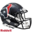 Houston Texans 2002 to 2023 Speed Throwback Football Helmet