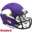 Minnesota Vikings NFL Mini Speed Football Helmet <i>Satin Purple</i>