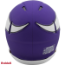 Minnesota Vikings NFL Mini Speed Football Helmet <i>Satin Purple</i>