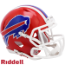 Buffalo Bills 1987 to 2001 Riddell Mini Speed Throwback Helmet